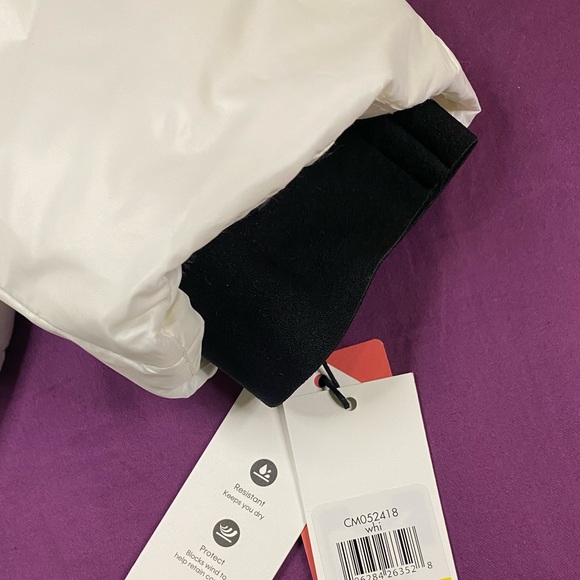 Calvin Klein Sorona Aura Black And White Puffer Coat - Picture 2 of 11